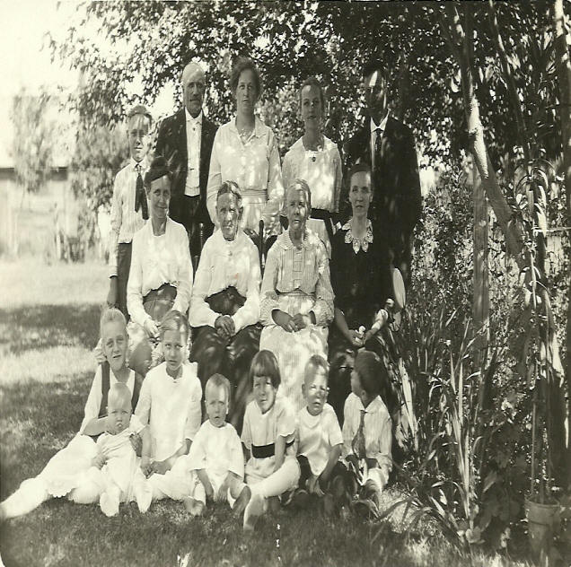 At Elsie Peterson's farm on July 2nd, 1920